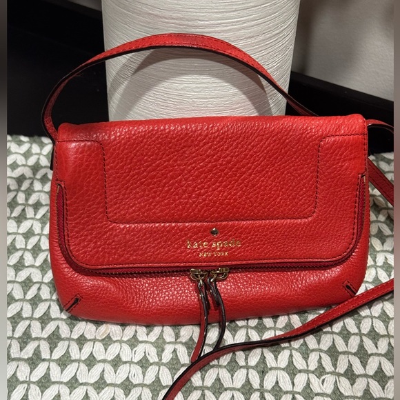 Kate Spade Cherry Red Crossbody Bag - Picture 1 of 12